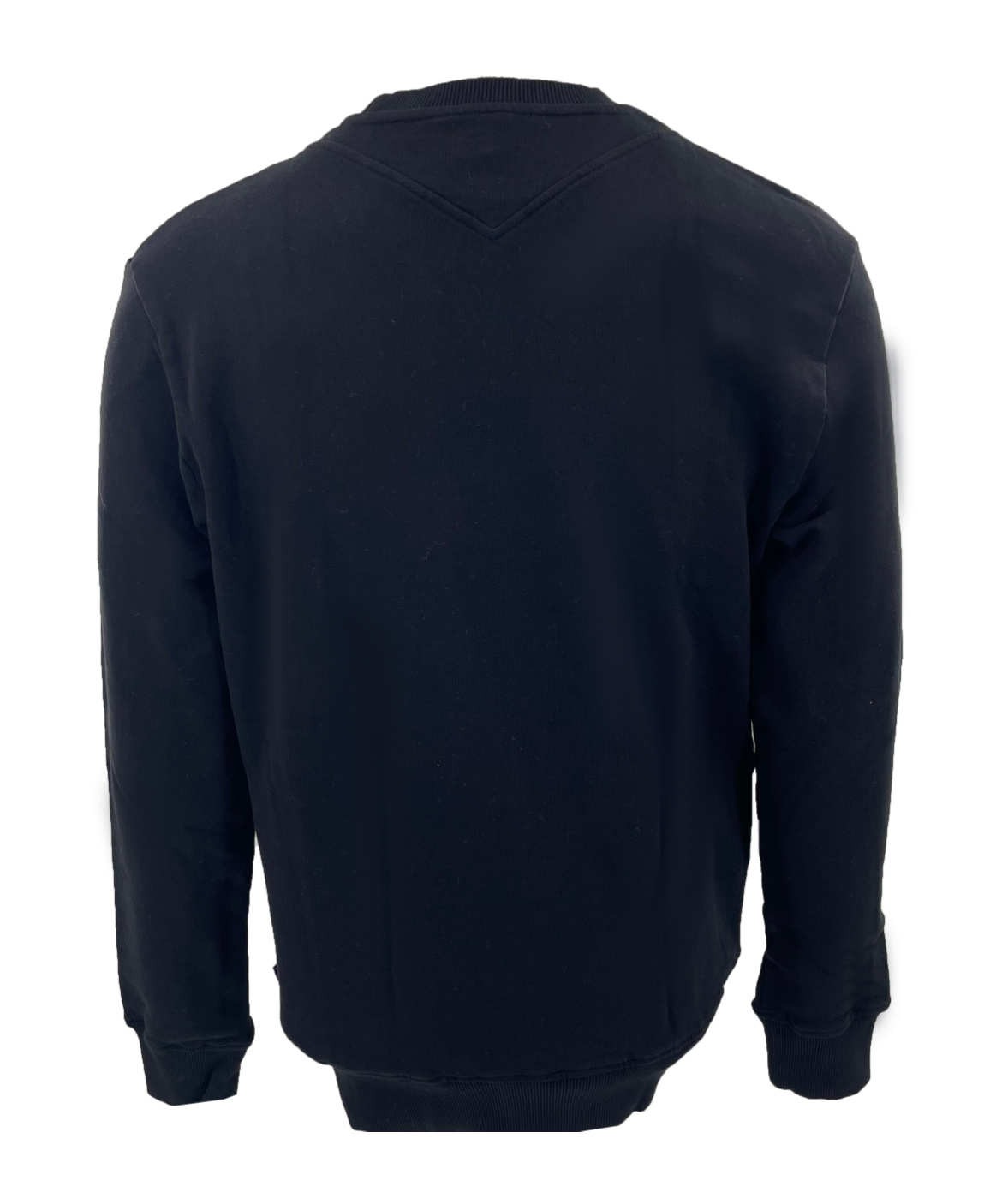 Just Cavalli Round-collar Long-sleeve Hoodie In Black