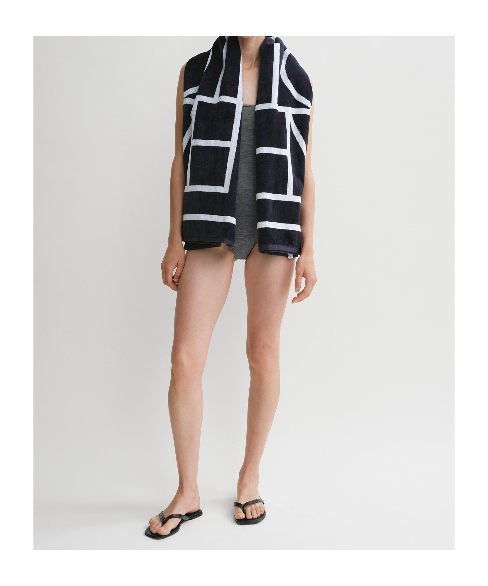 Totême Monogram Jacquard Towel