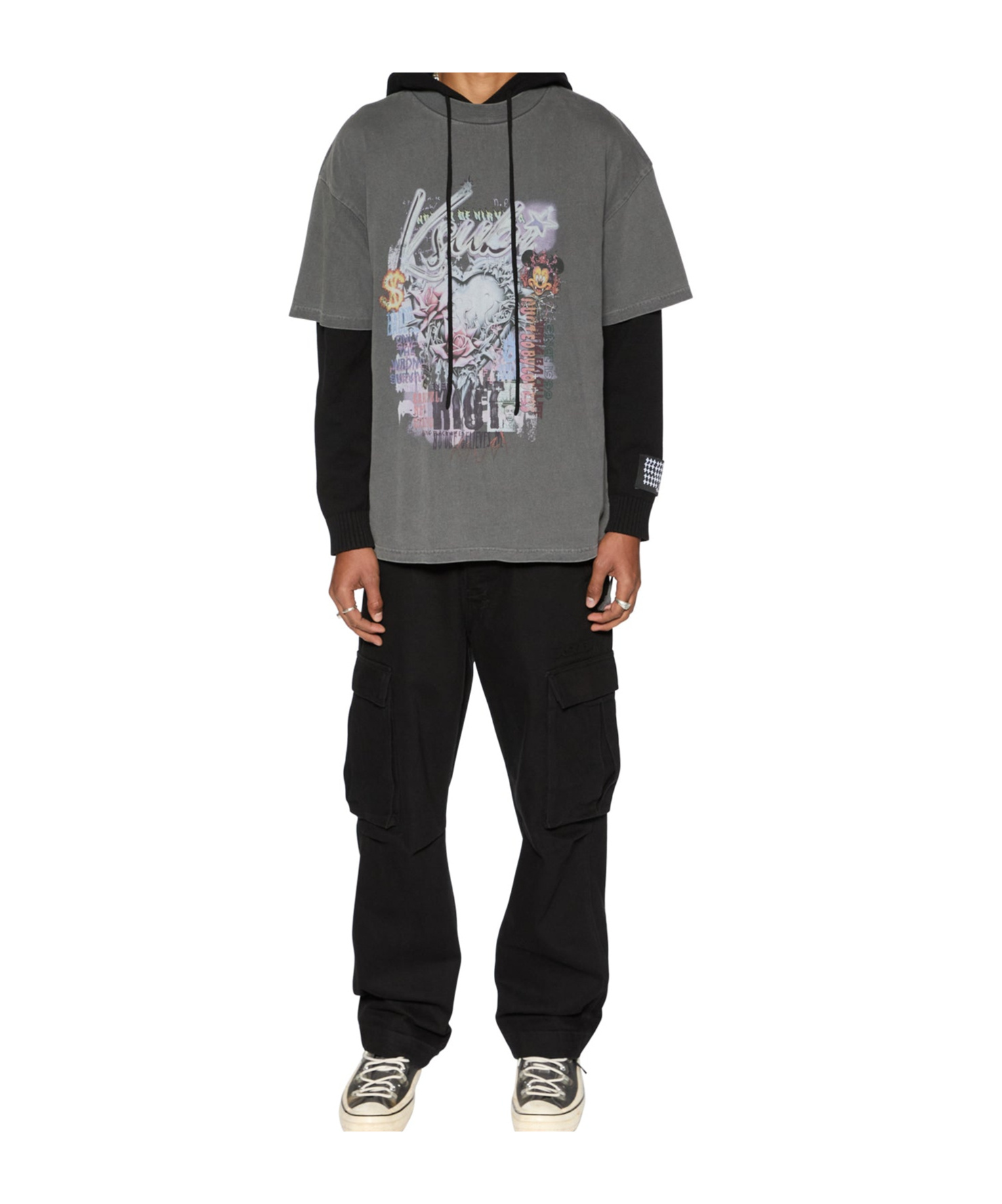 KSUBI SKETCH EKCESS OVERSIZED T-SHIRT