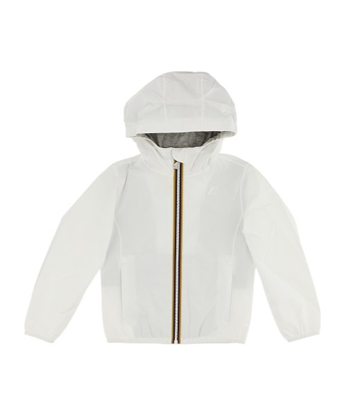 K-way Long Sleeve Jacket In White