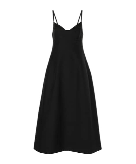 Co Sleeveless Dress In Black