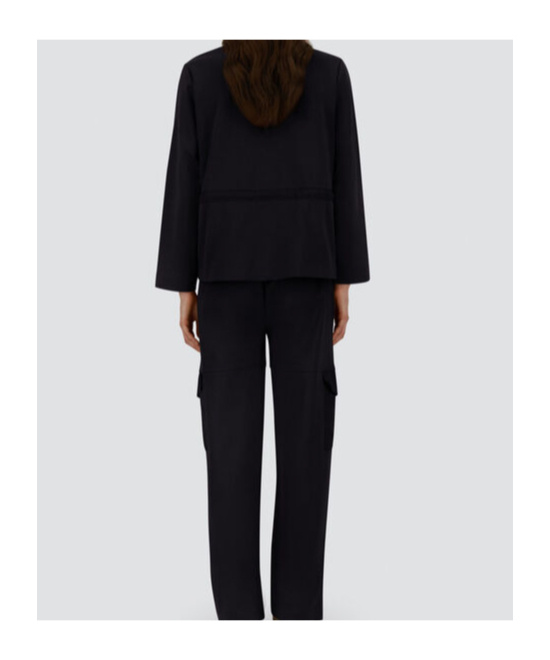 Herno Lapel Shirt In Black
