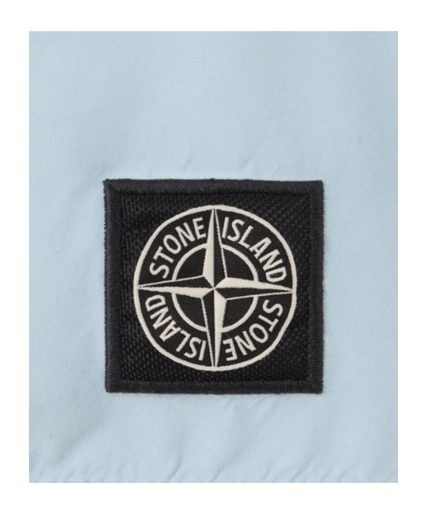 STONE ISLAND STONE ISLAND JUNIOR LOGO PATCH DRAWSTRING SWIM TRUNKS