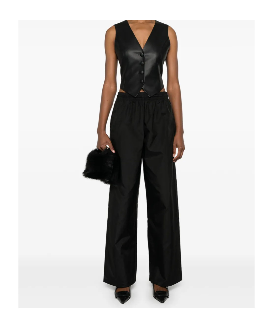 Shop Wardrobe.nyc Utility Track Trousers