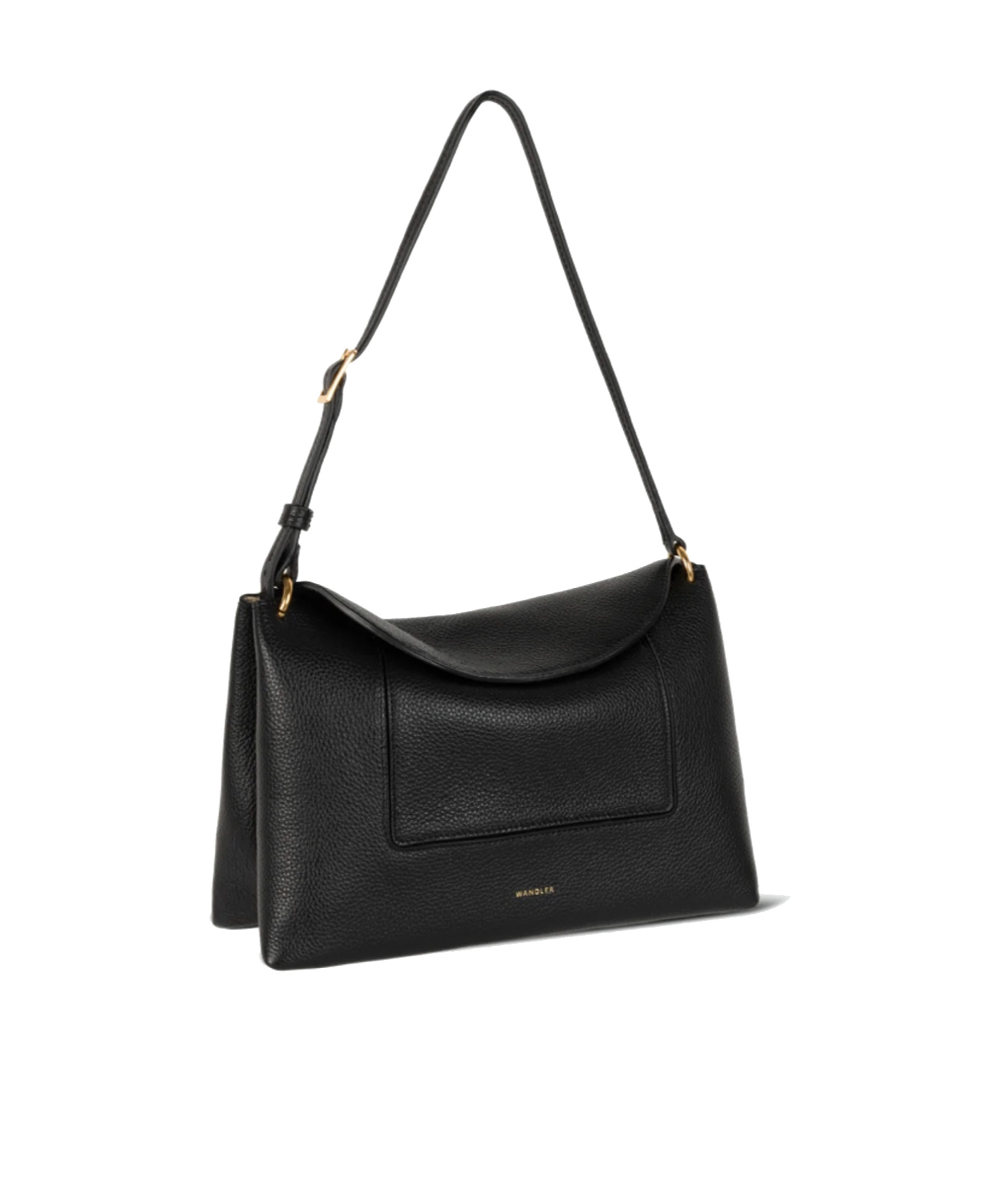 Wandler Logo Shoulder Bag In Black