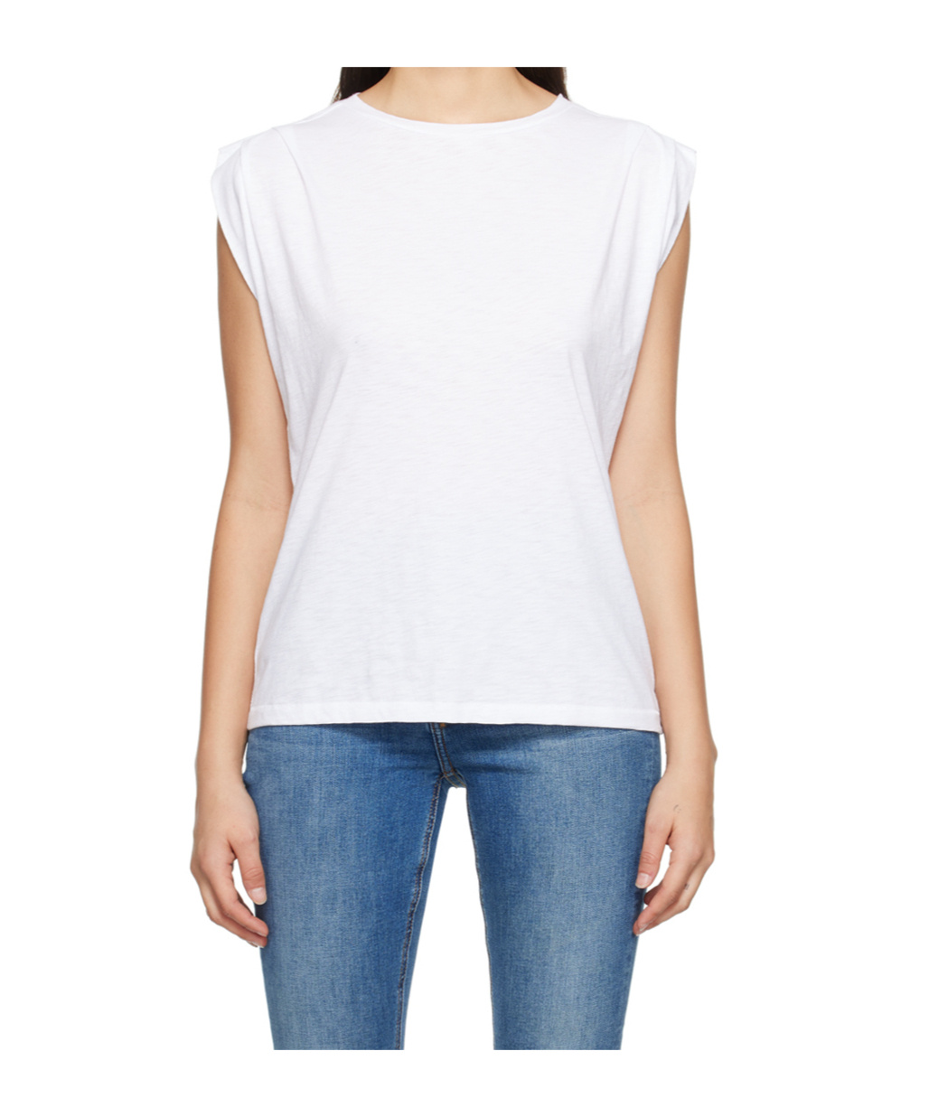 Rag & Bone Round-neck Vest In White