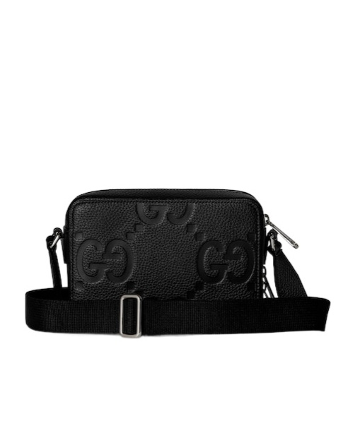 Gucci Double G Super Mini Shoulder Bag In Black