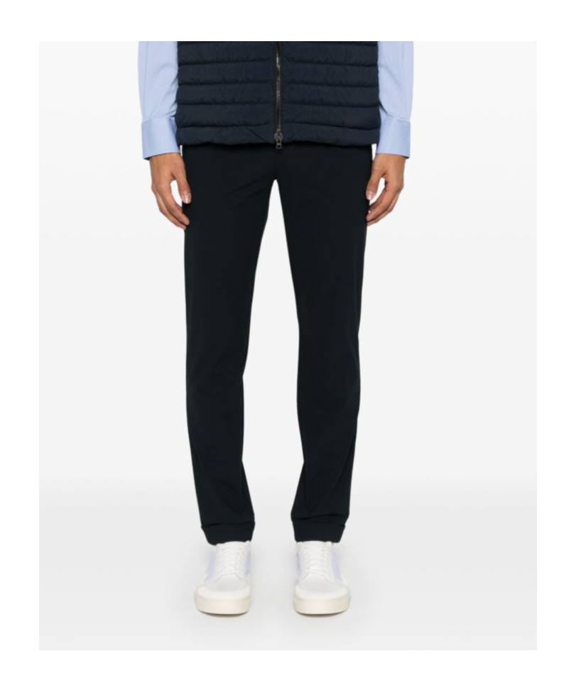 Rrd Tailored Black Pants With Modern Silhouette In Black