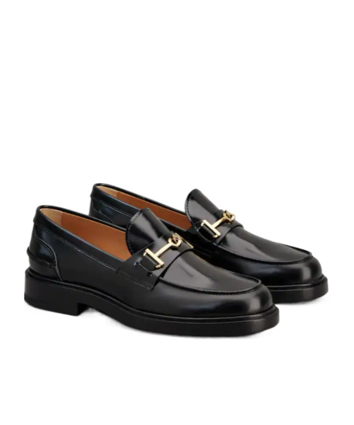 Tod's Hook Loafer In Black