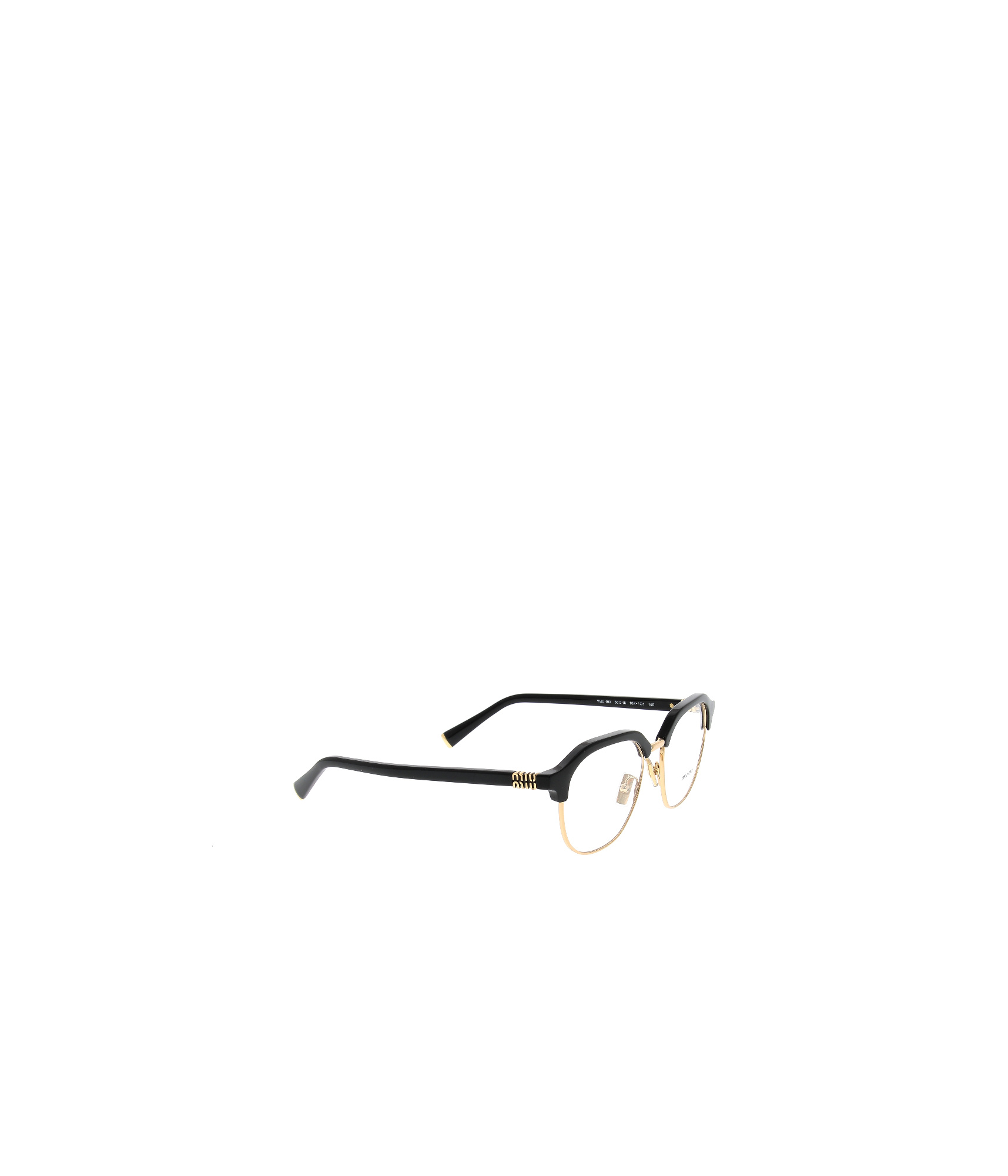 Miu Miu Logo Flat Mirror In White