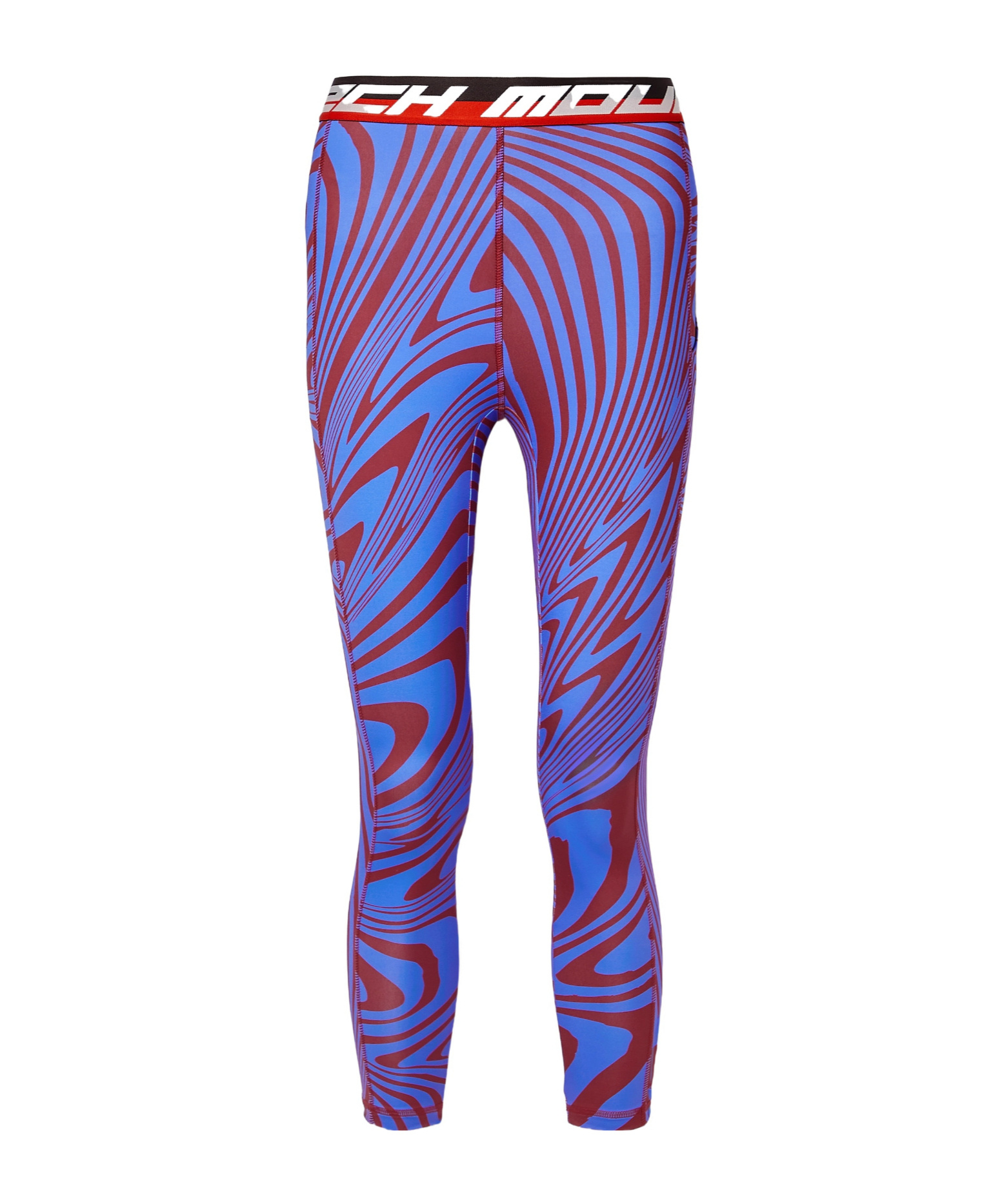Aztech Mountain Next To Skin Printed Stretch-jersey Leggings In Brown