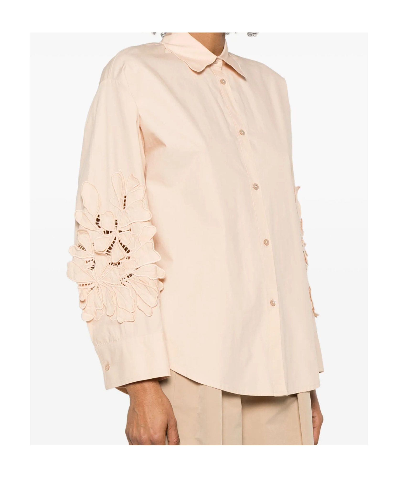 FORTE FORTE EMBROIDERED SHIRT