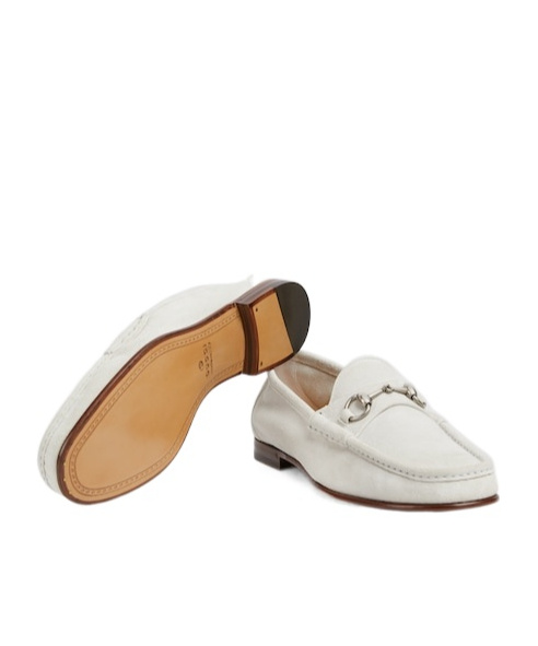 Gucci Horsebit 1953 Loafer In Light Gray