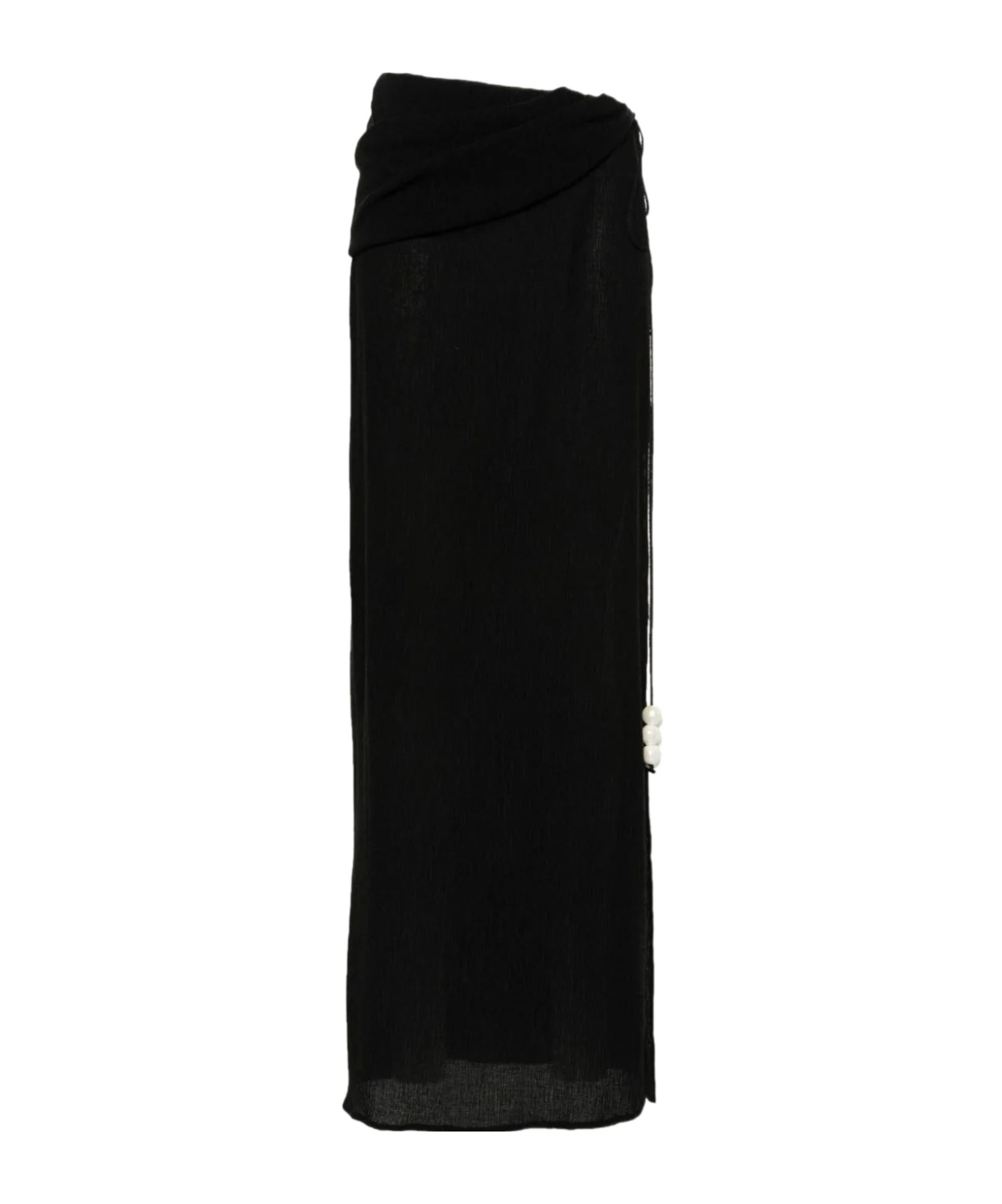 Magda Butrym Asymmetric-design Skirt In Black