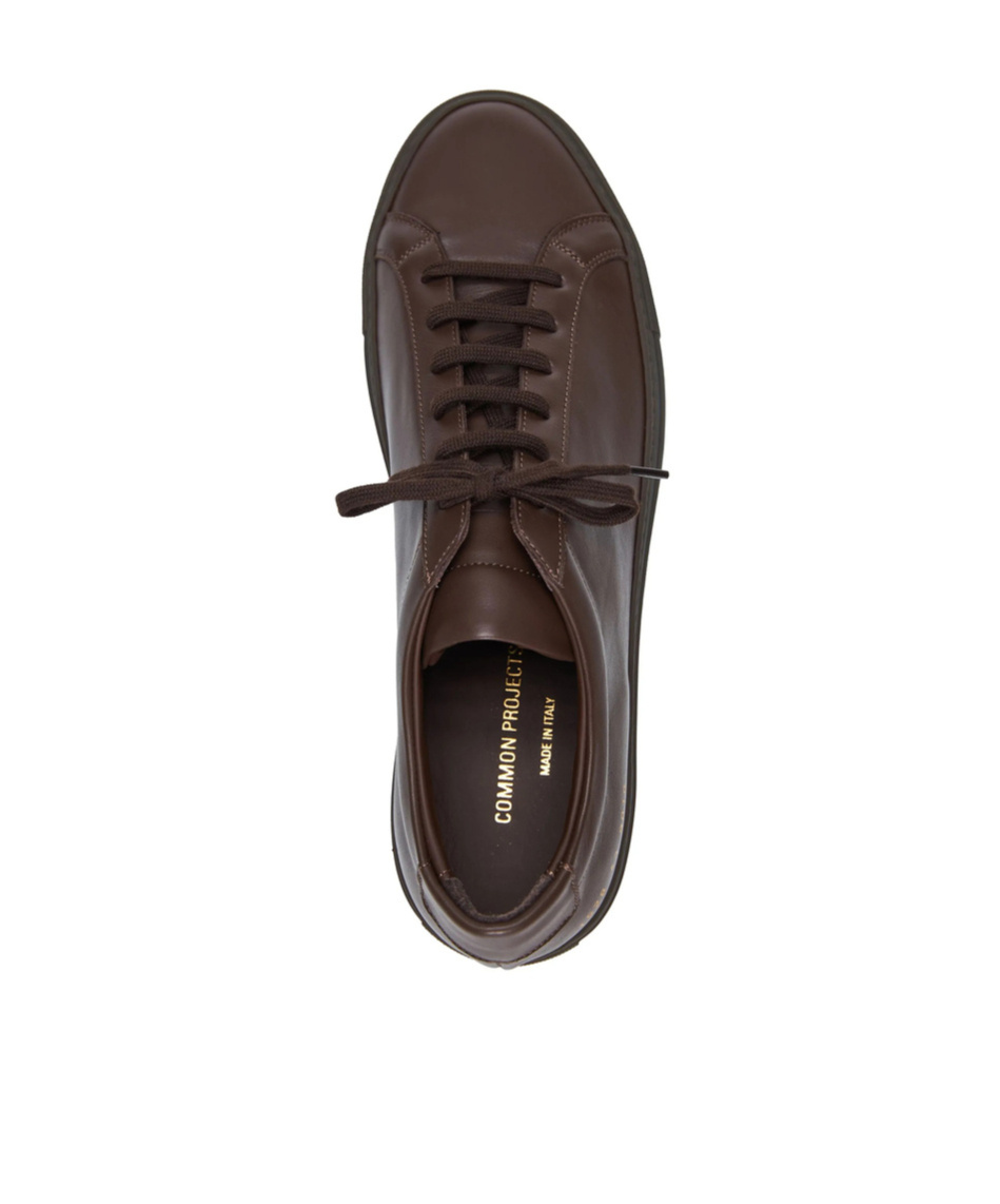 Common Projects Achilles Premium Sneakers In Brown