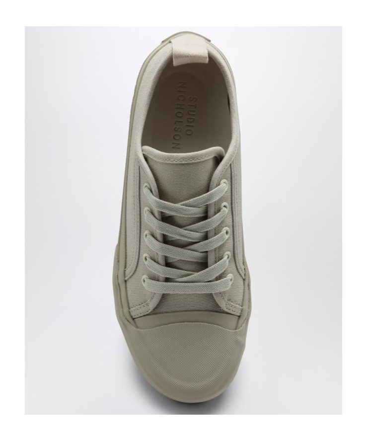 Studio Nicholson Byrd Dove-coloured Low Sneaker In Gray