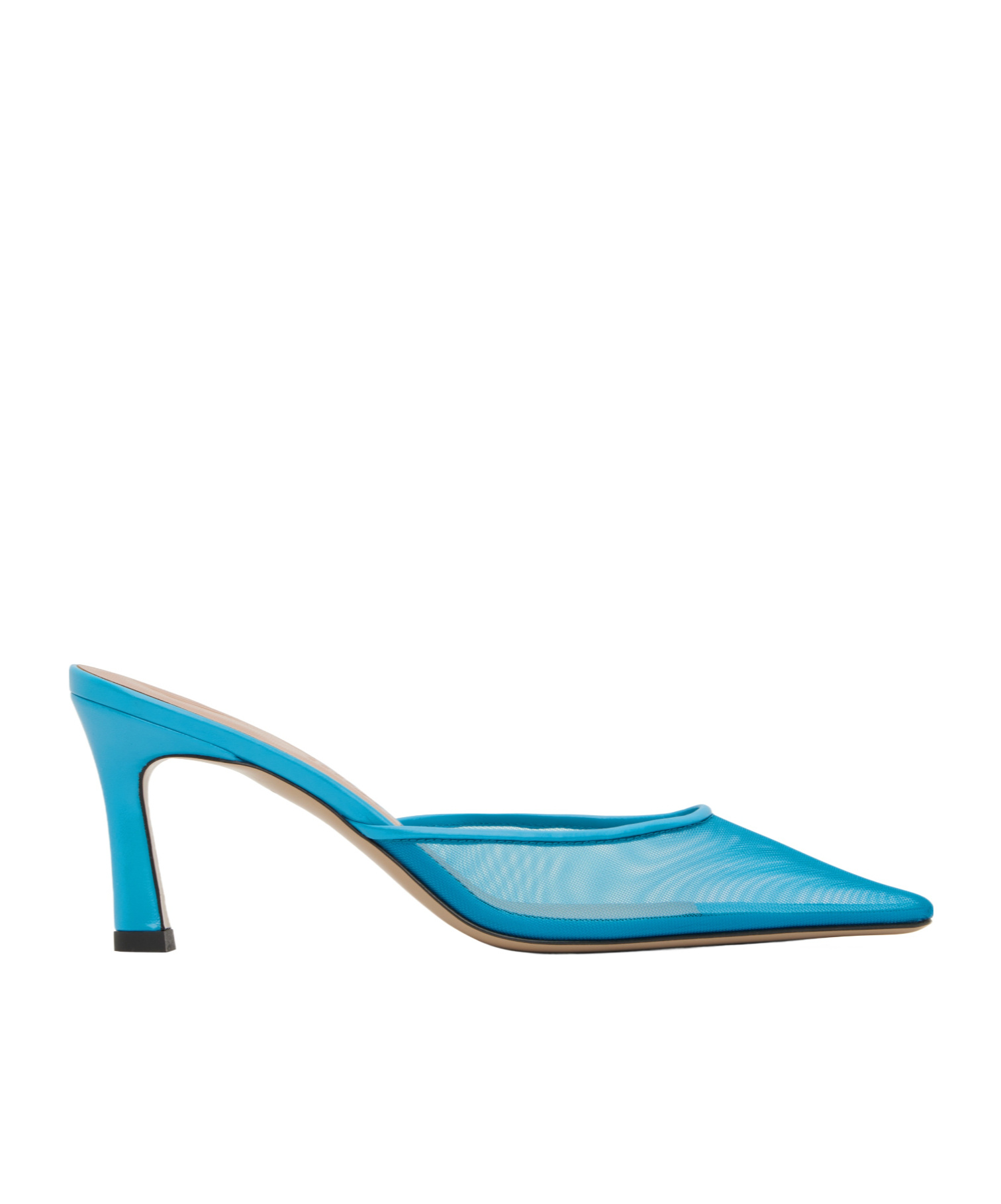 Attico Juno Mules In Blue