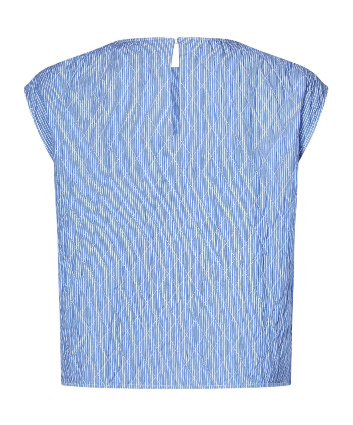 N°21 N21 Embellished Sleeveless Top In Blue