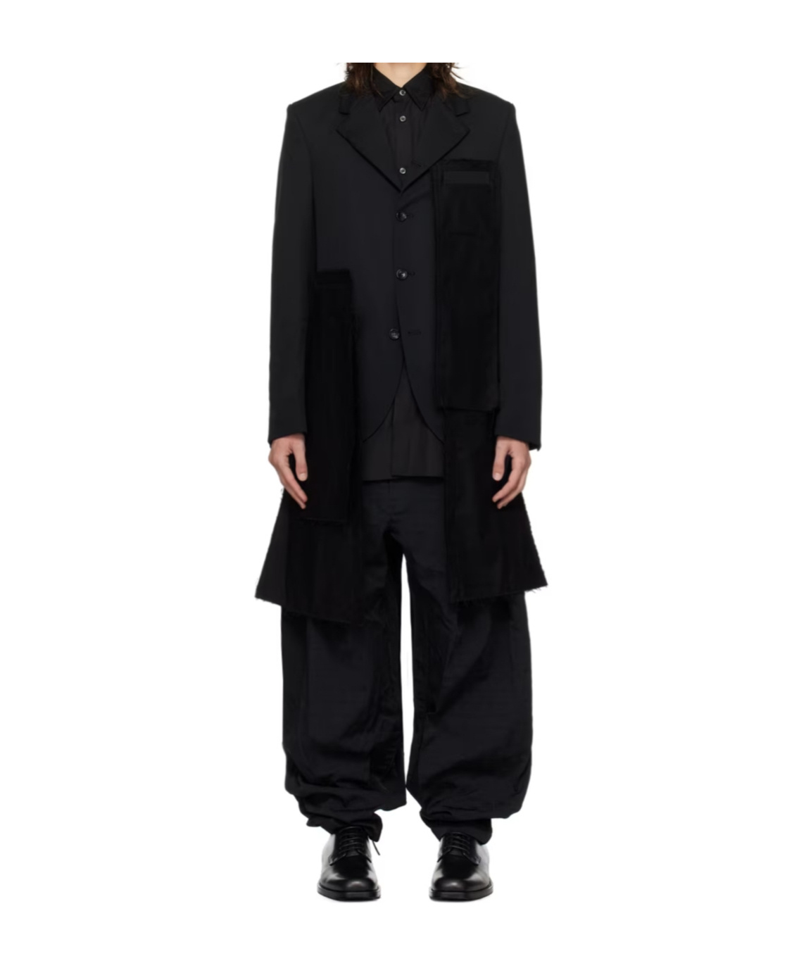 Comme Des Garçons Patchwork Suit Jacket