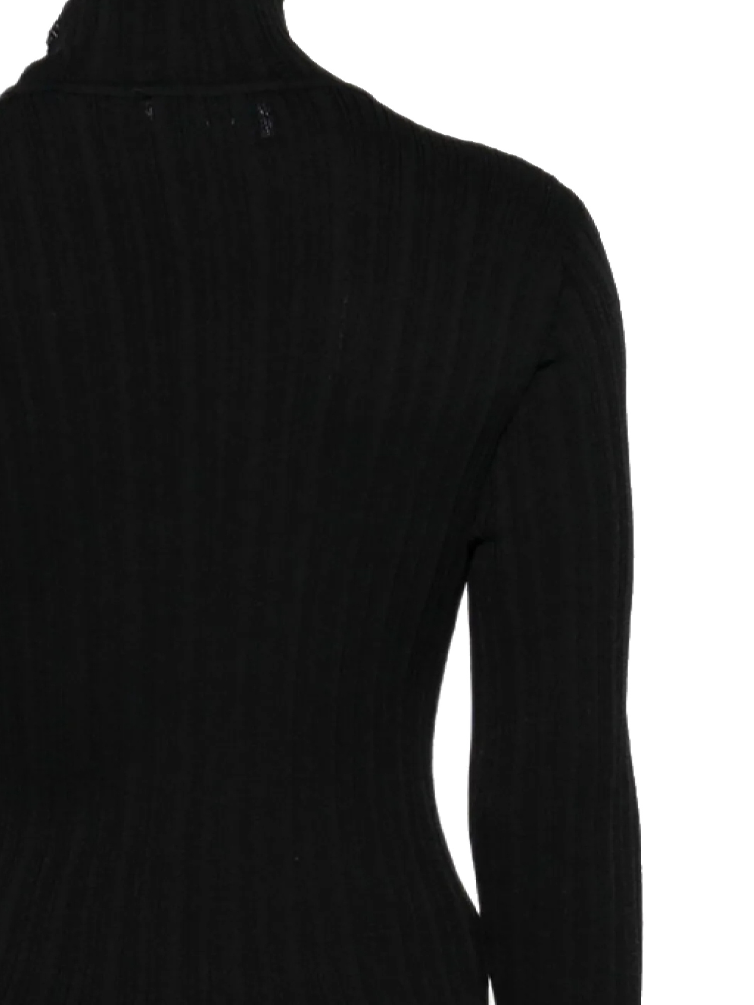 Giuseppe Di Morabito Ribbed Safety-pin Sweater In Black