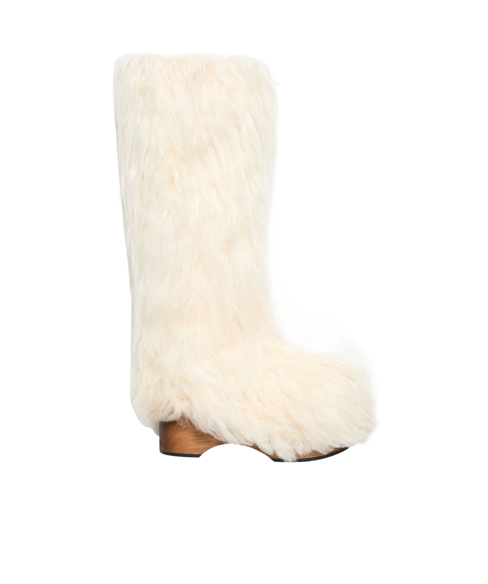 Acne Studios Plush Clogs And Boots In White