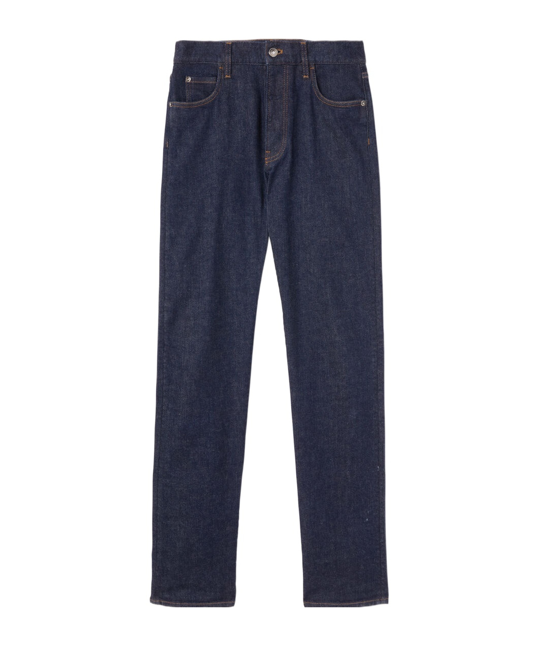 Loro Piana Belt-loop Jeans In Deep Lagoon Color