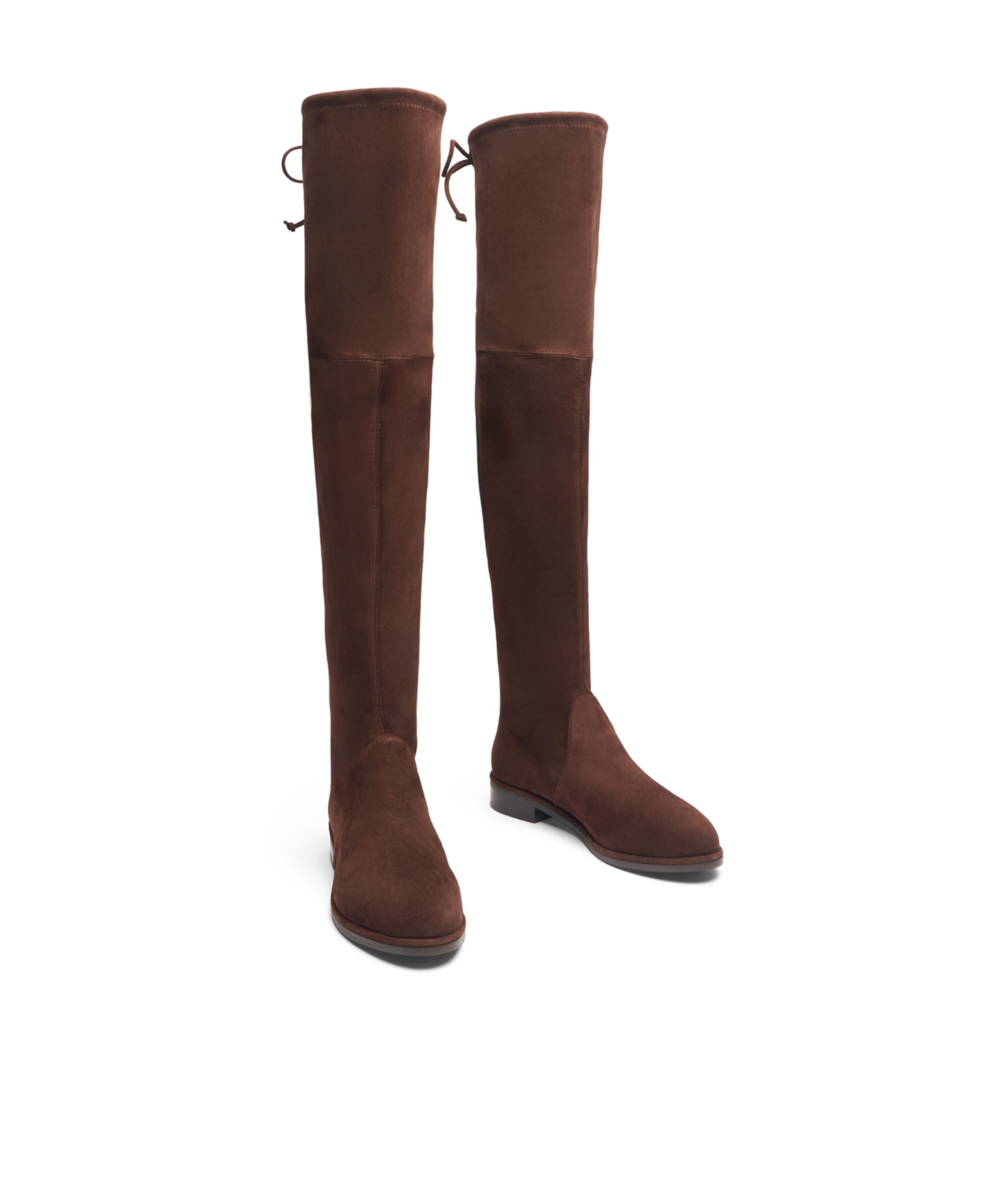 Stuart Weitzman Lowland Over-the-knee Boots In Red