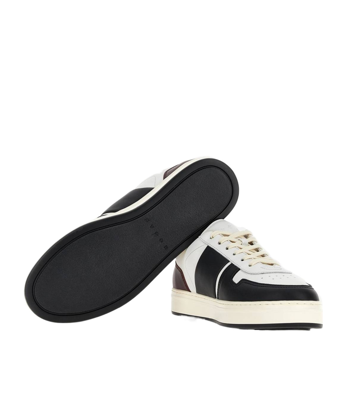 Hogan H668 Low-top Leather Sneakers In White