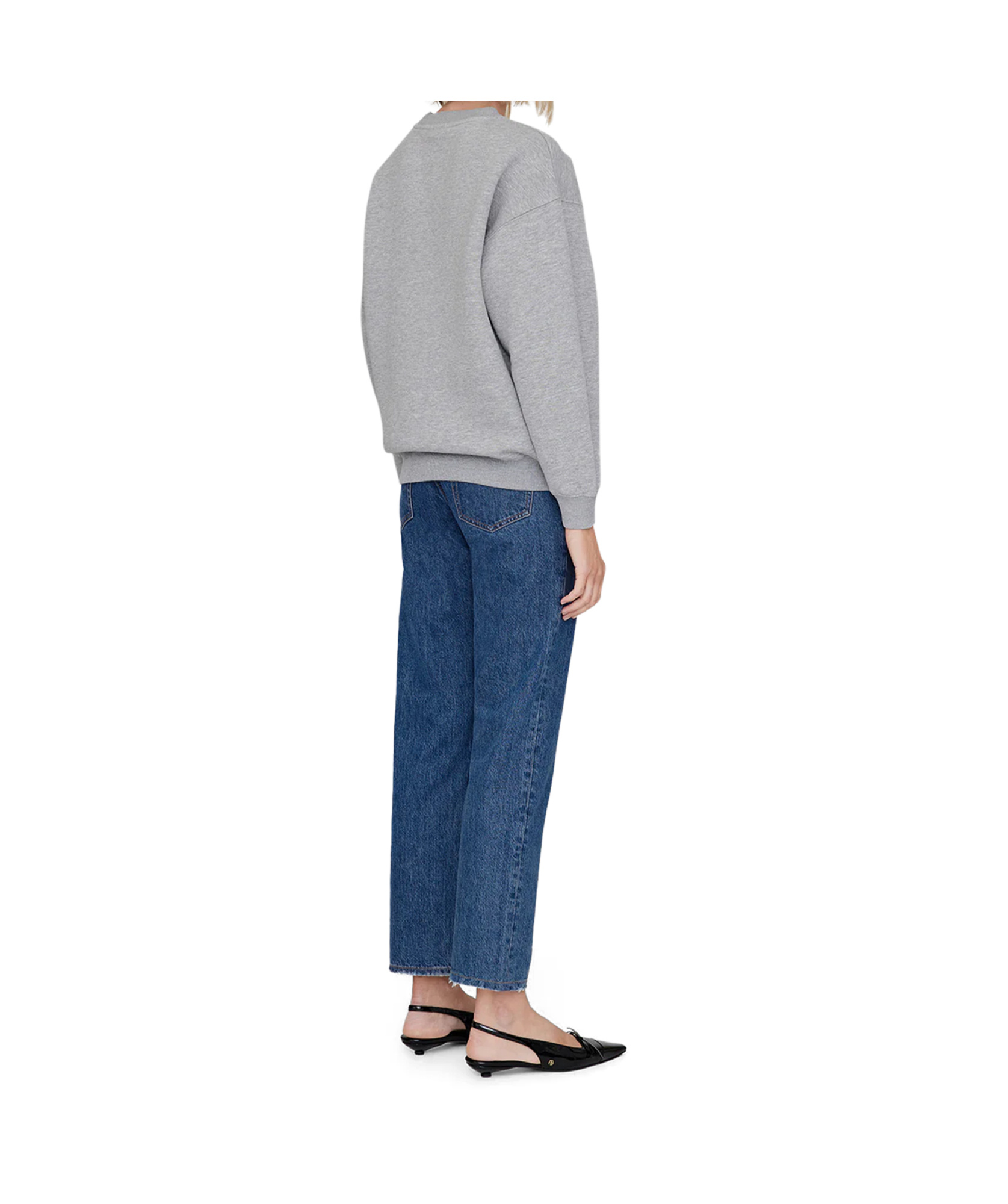 Anine Bing Long Sleeve Sweatshirt In Red