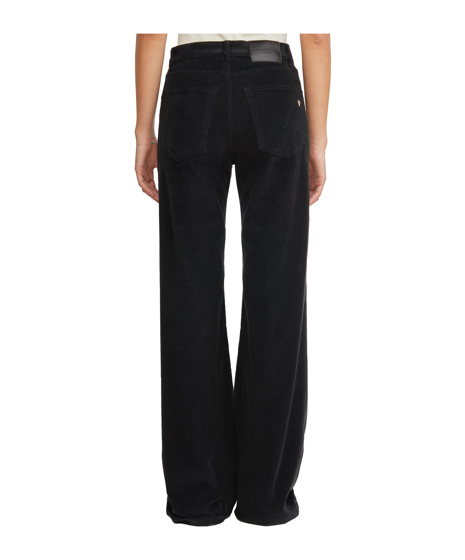 Dondup Logo Patch Track Pants In Black