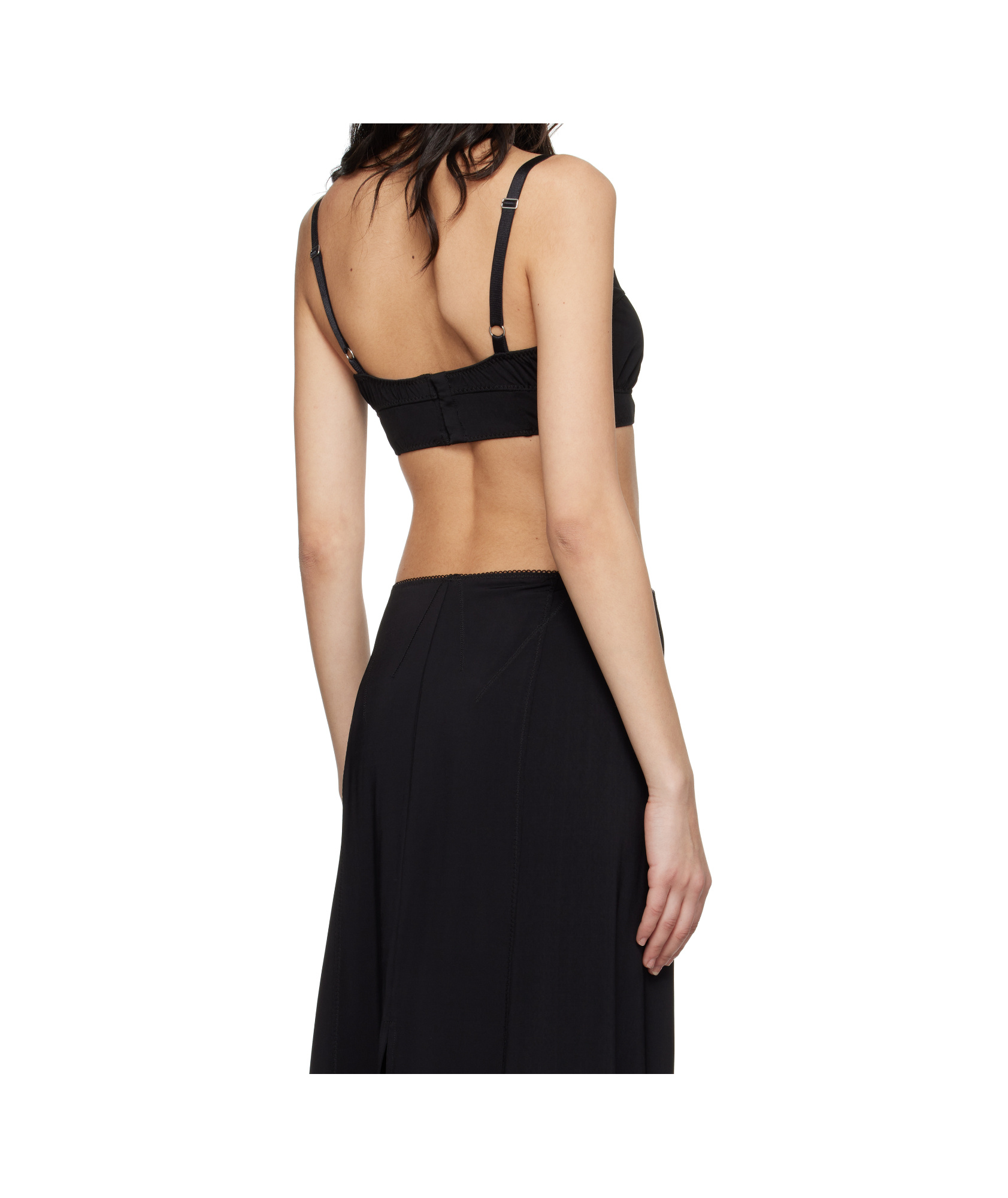 Shop Rabanne Bow Top In Black