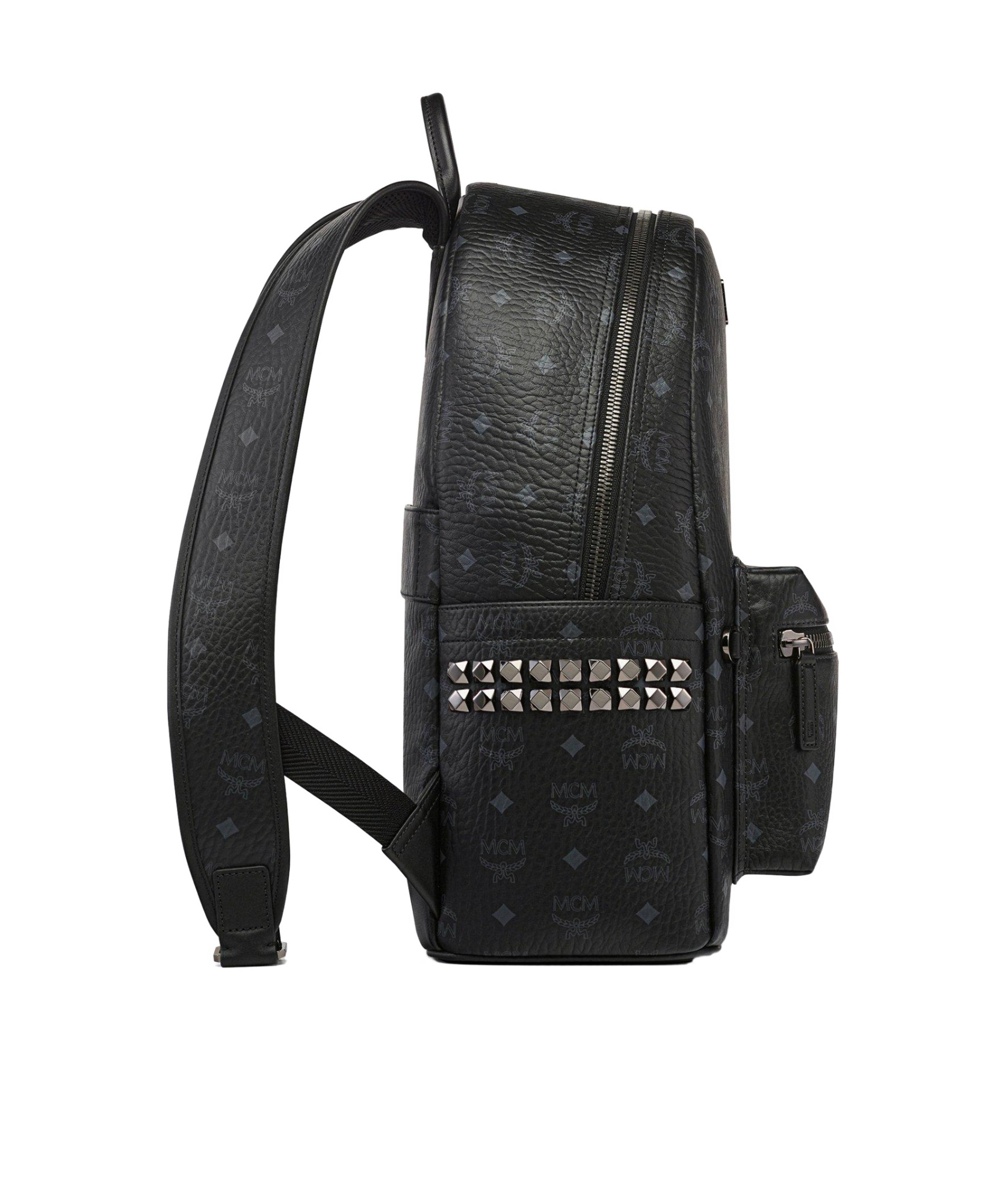 Mcm Stark Medium Backpack In Black