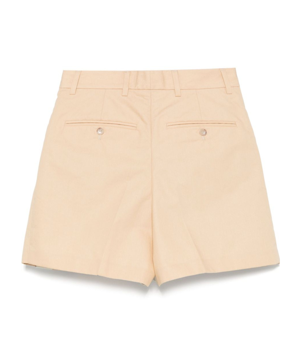 Shop Bally Belt Loop Shorts In Nude