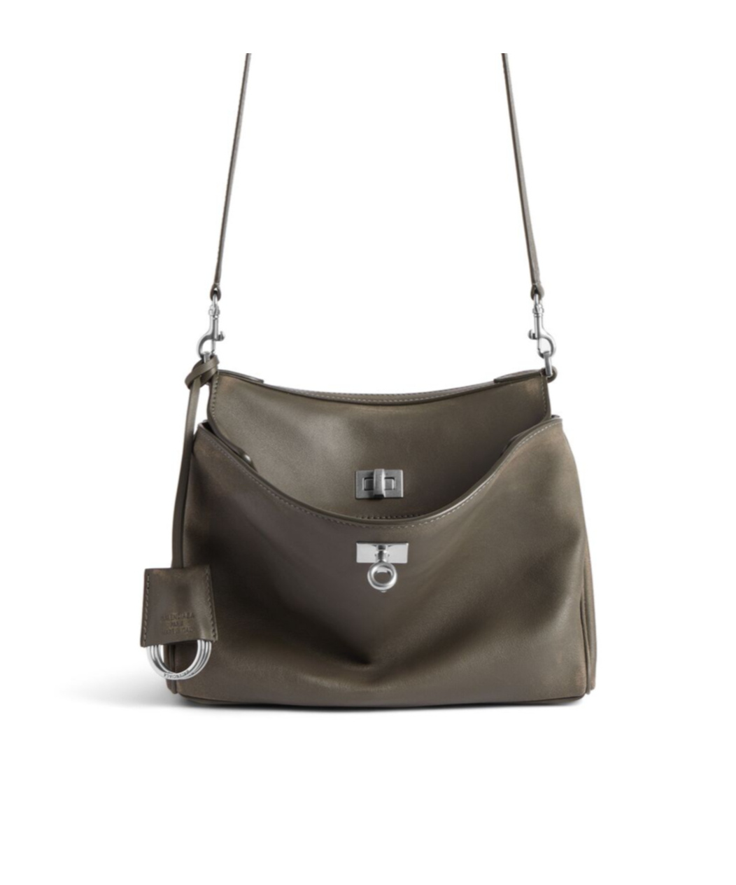 Balenciaga Men's Rodeo Small Messenger Bag  In Khaki