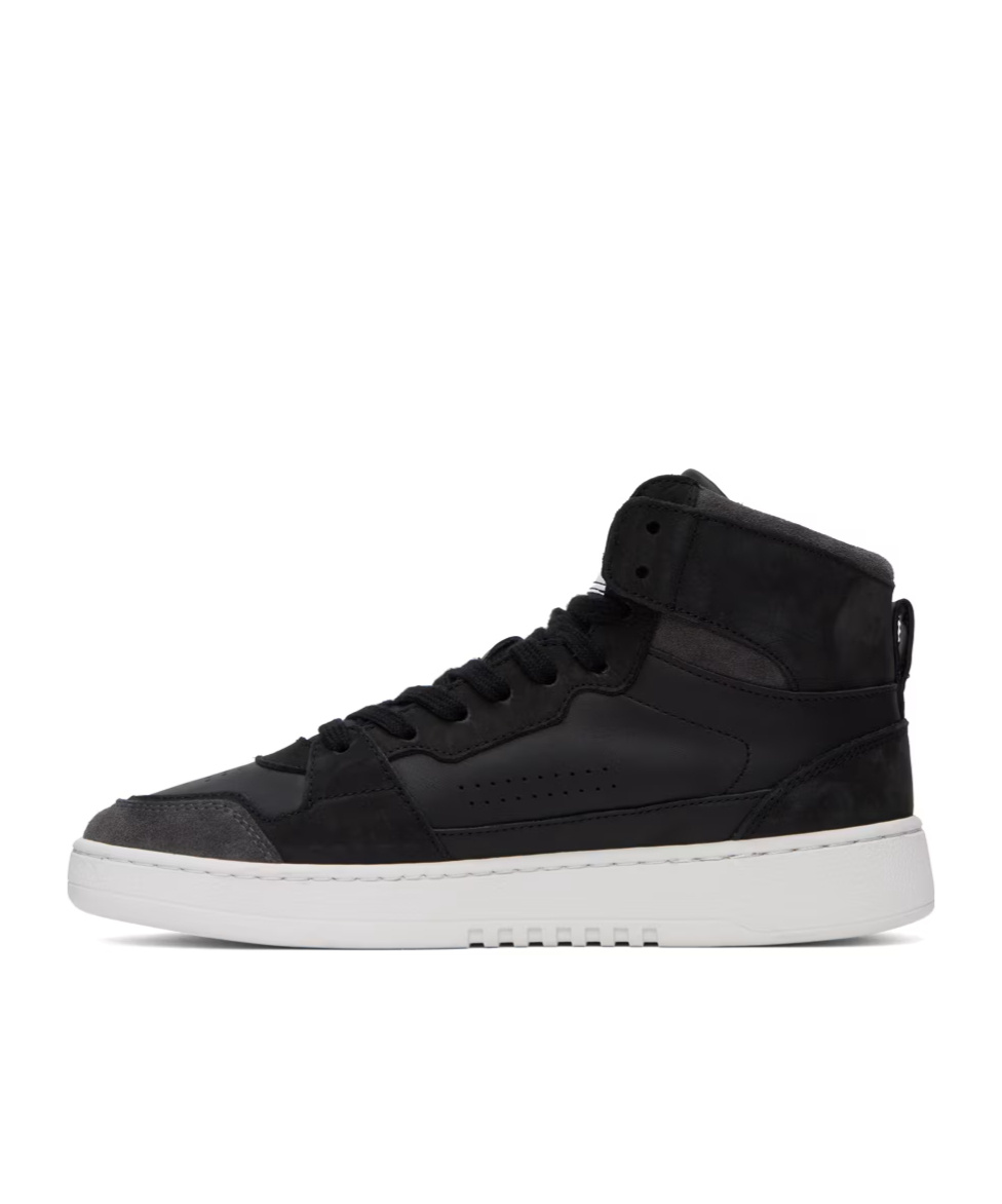 Axel Arigato Black Dice Hi Sneakers In Black
