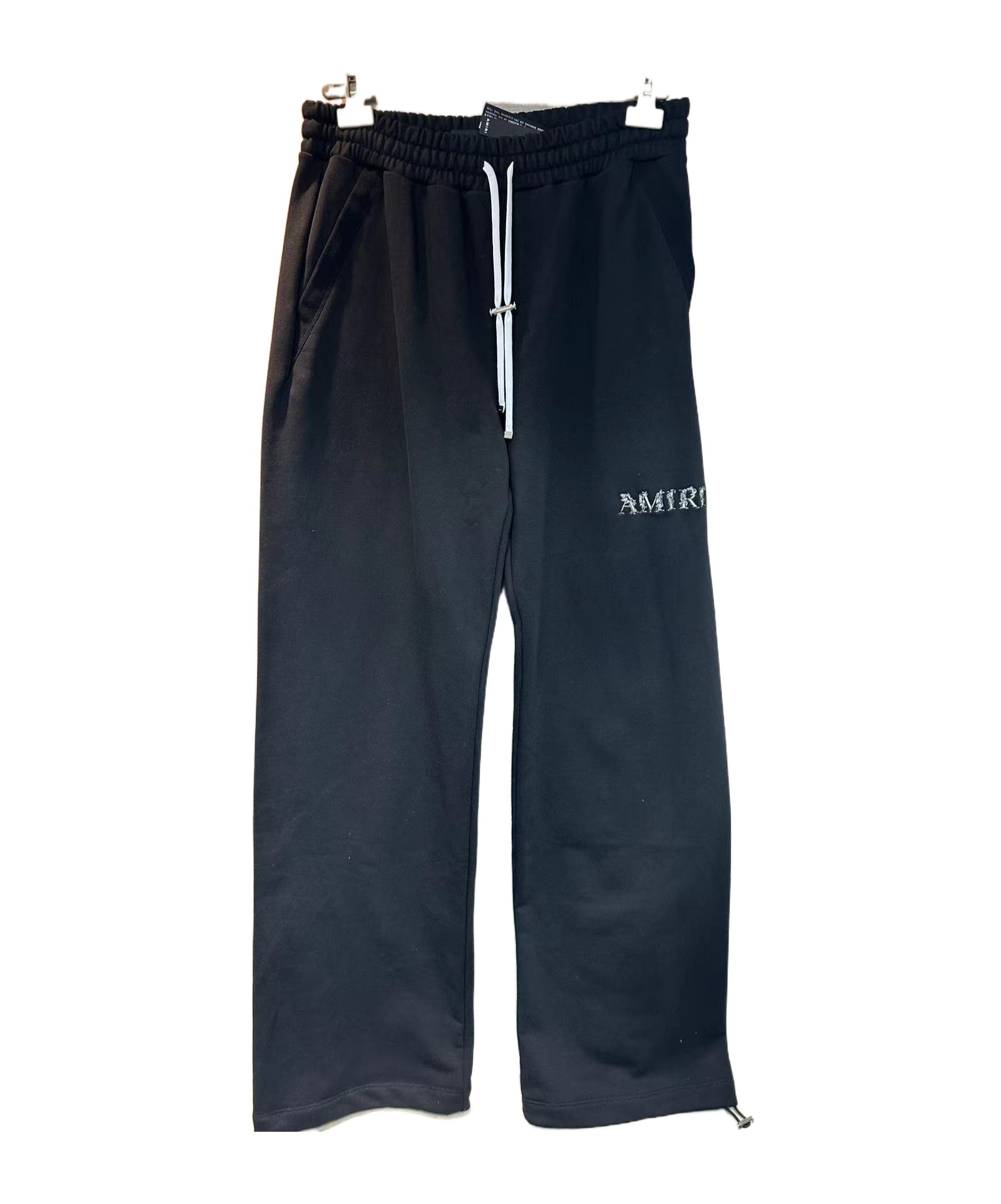 Amiri Baroque Logo Sweatpants In Black