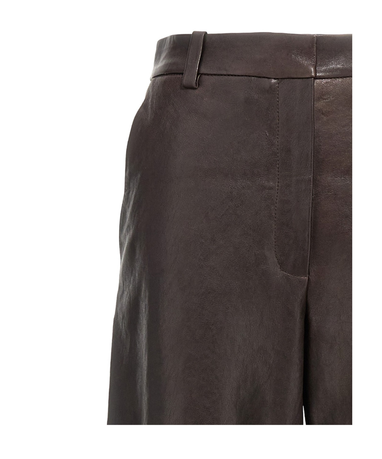 Khaite Wide Leg Cargo Trousers With Multiple Pockets In Black