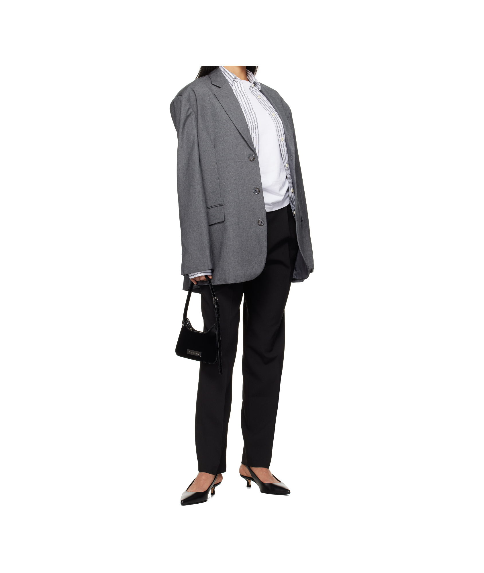 The Frankie Shop Gelso Oversized Tencel Lyocell-blend Blazer