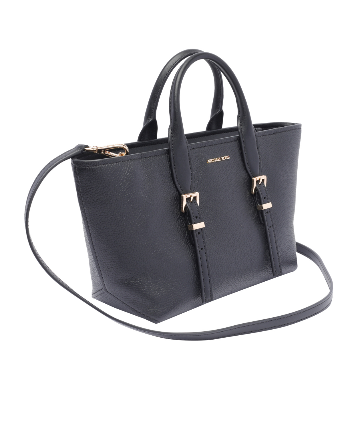 Michael Kors Moore Shopping Bag Top Handles In Black