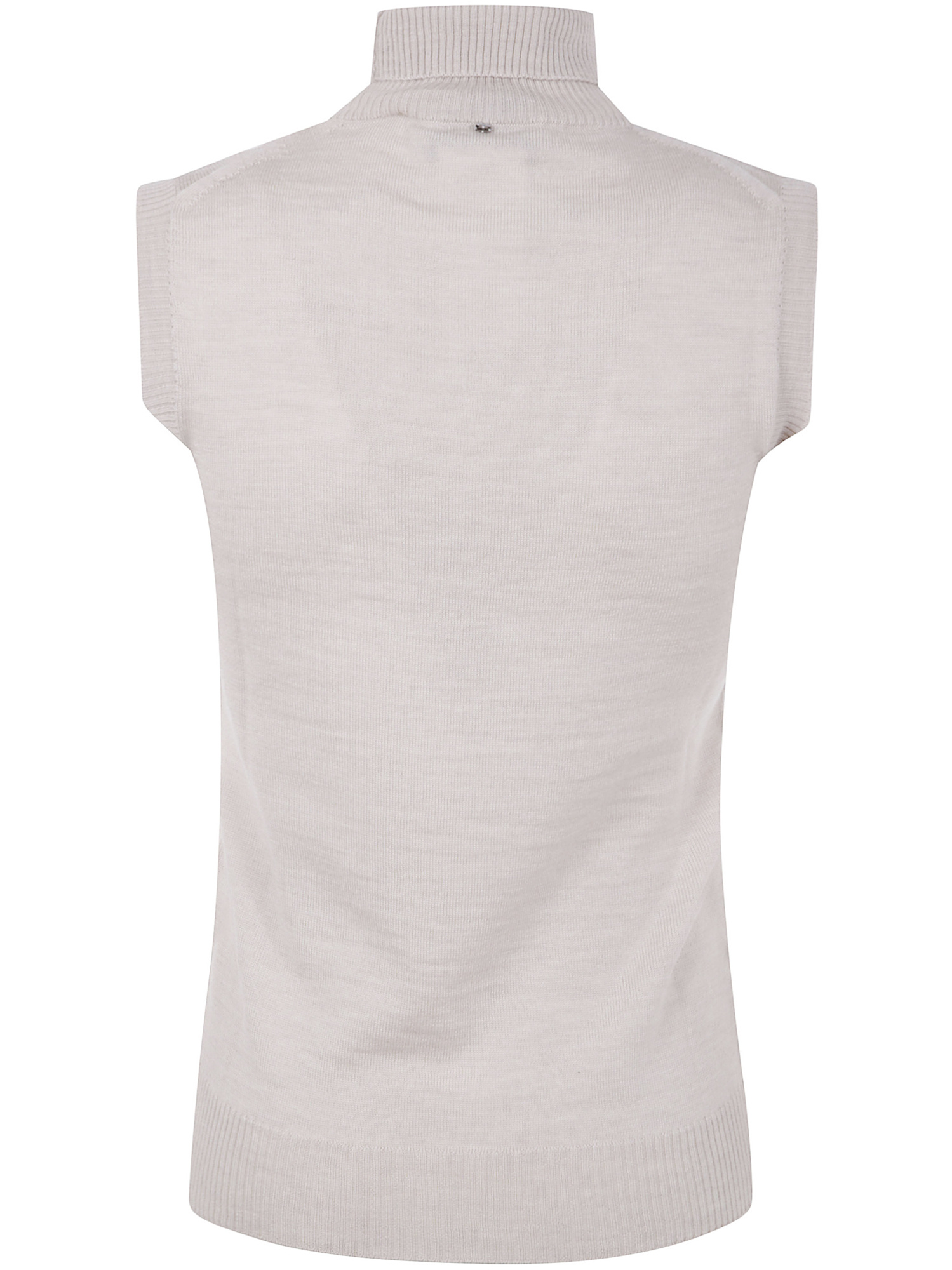 Sportmax Virgin Wool Tank Top In White