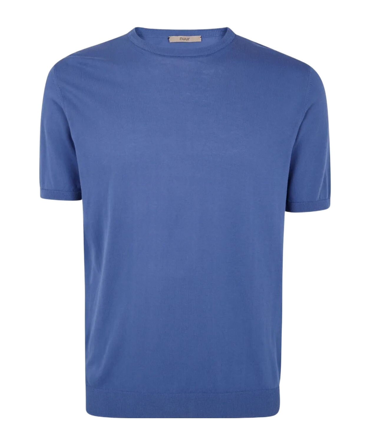 Nuur Short Sleeves Round Neck In Blue