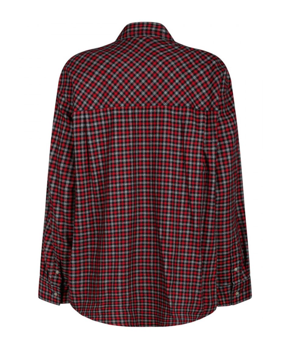 Isabel Marant Étoile Checkered Shirt In Black