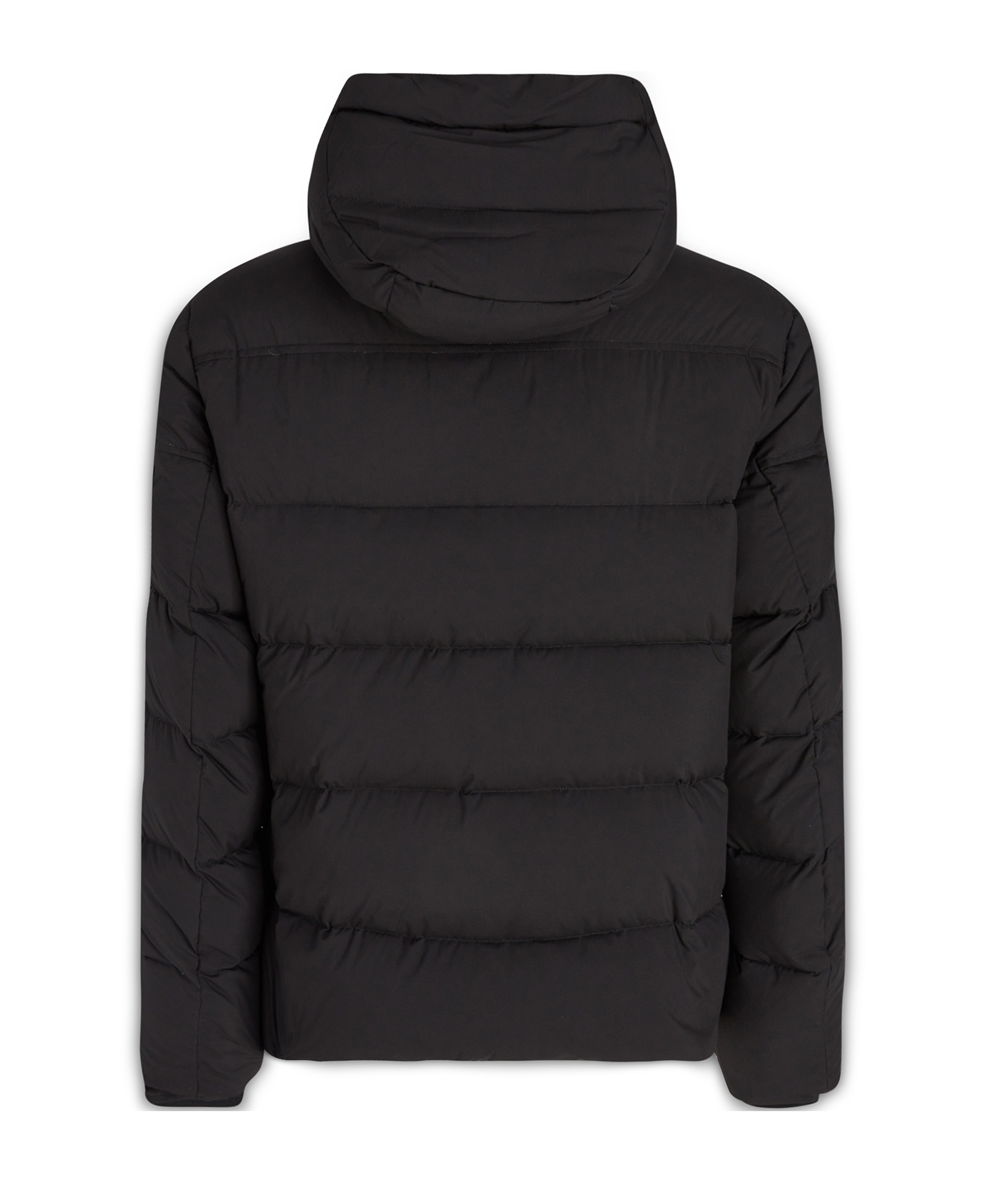 Moorer Long-sleeved Down Jacket In Black