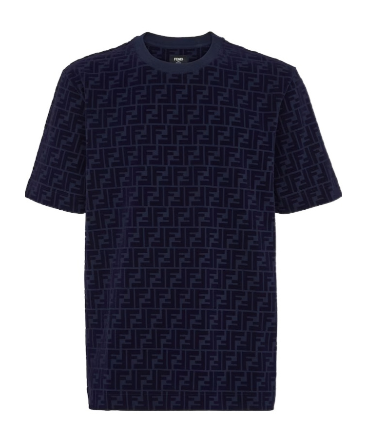 Fendi T-shirt In Blue