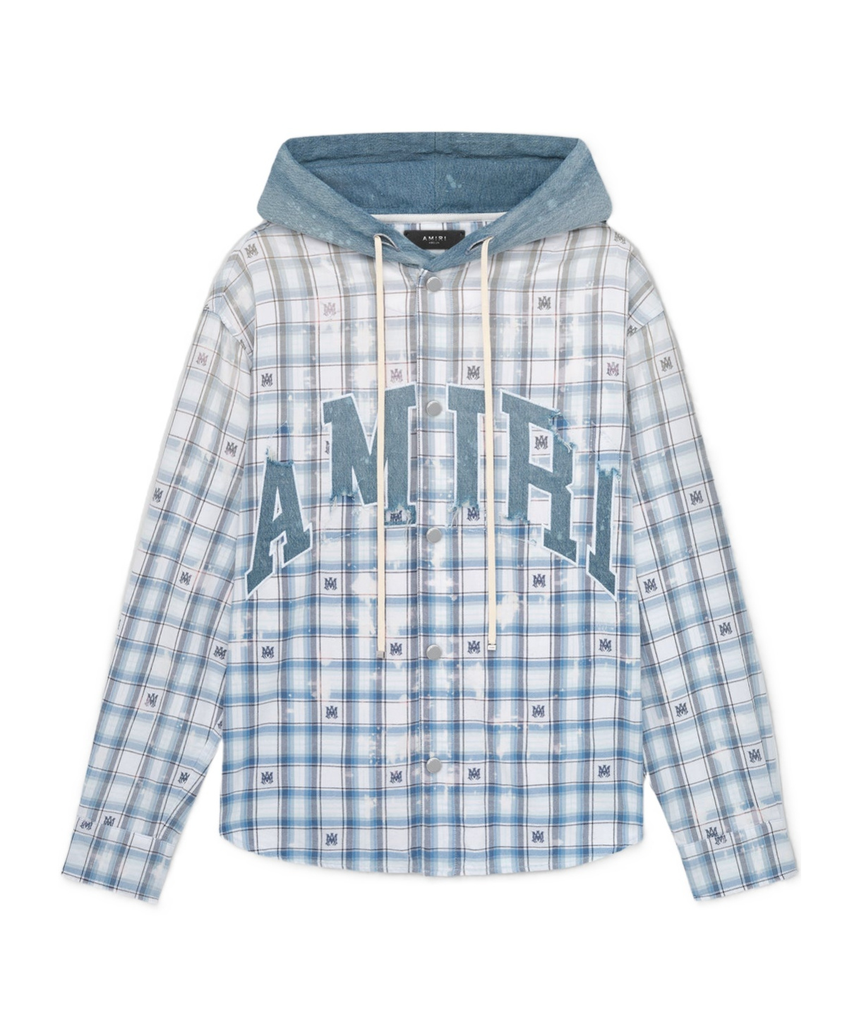 Amiri Logo-patch Shirt In White