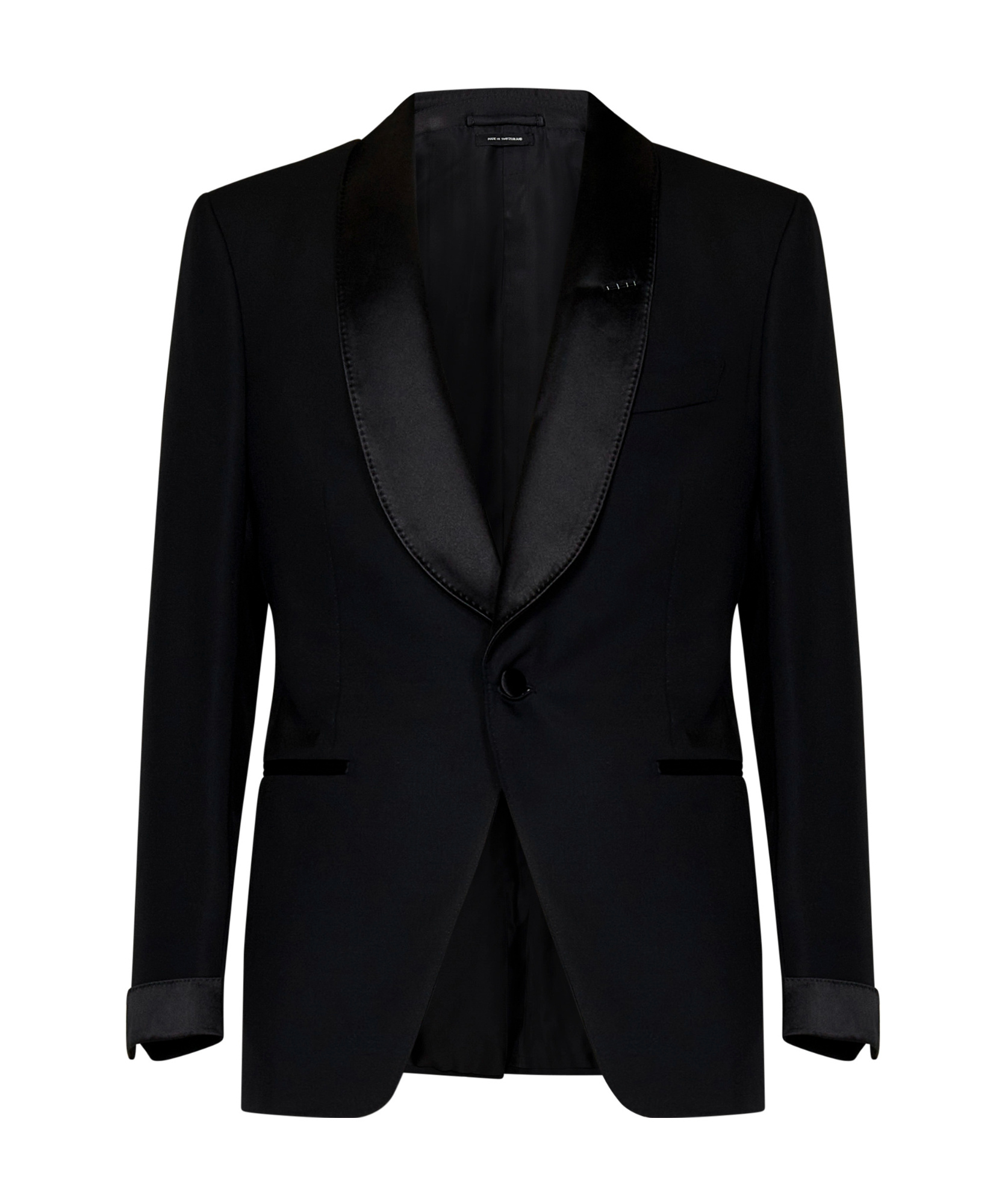 Tom Ford Single-breasted Dinner Suit In Black
