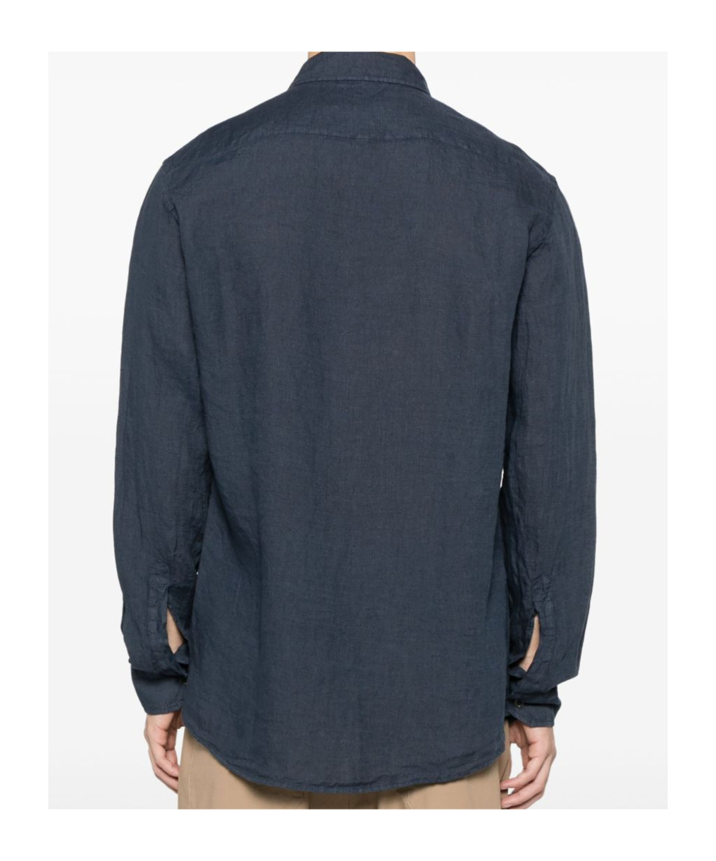 Shop Barena Venezia Linen Shirt
