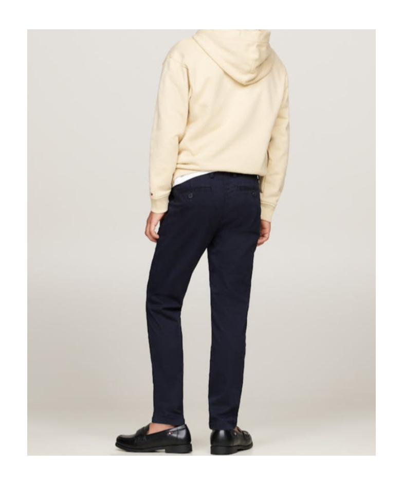 Tommy Hilfiger Boys 8-16 1985 Collection Slim Twill Chinos In Blue