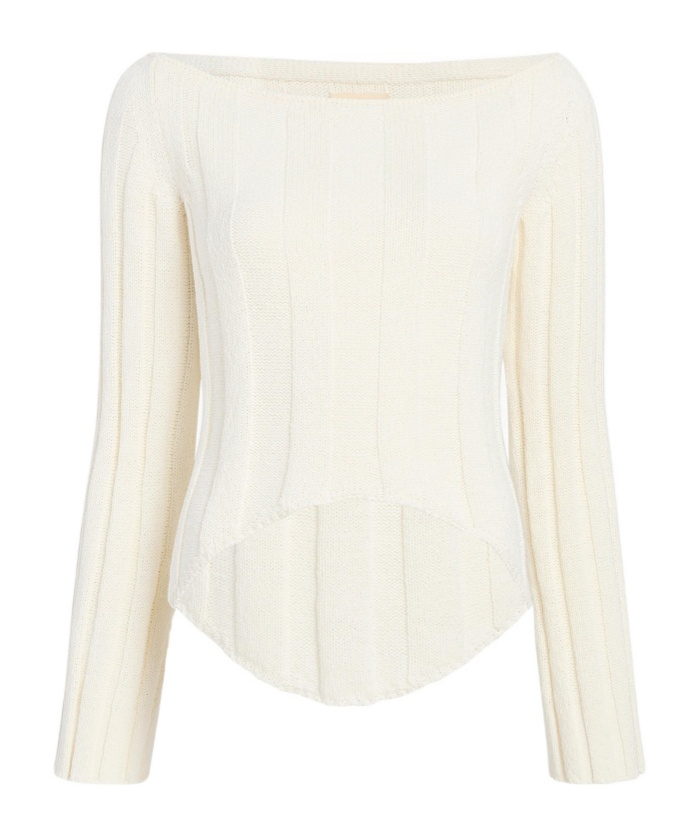 Khaite Sylas Sweater In White