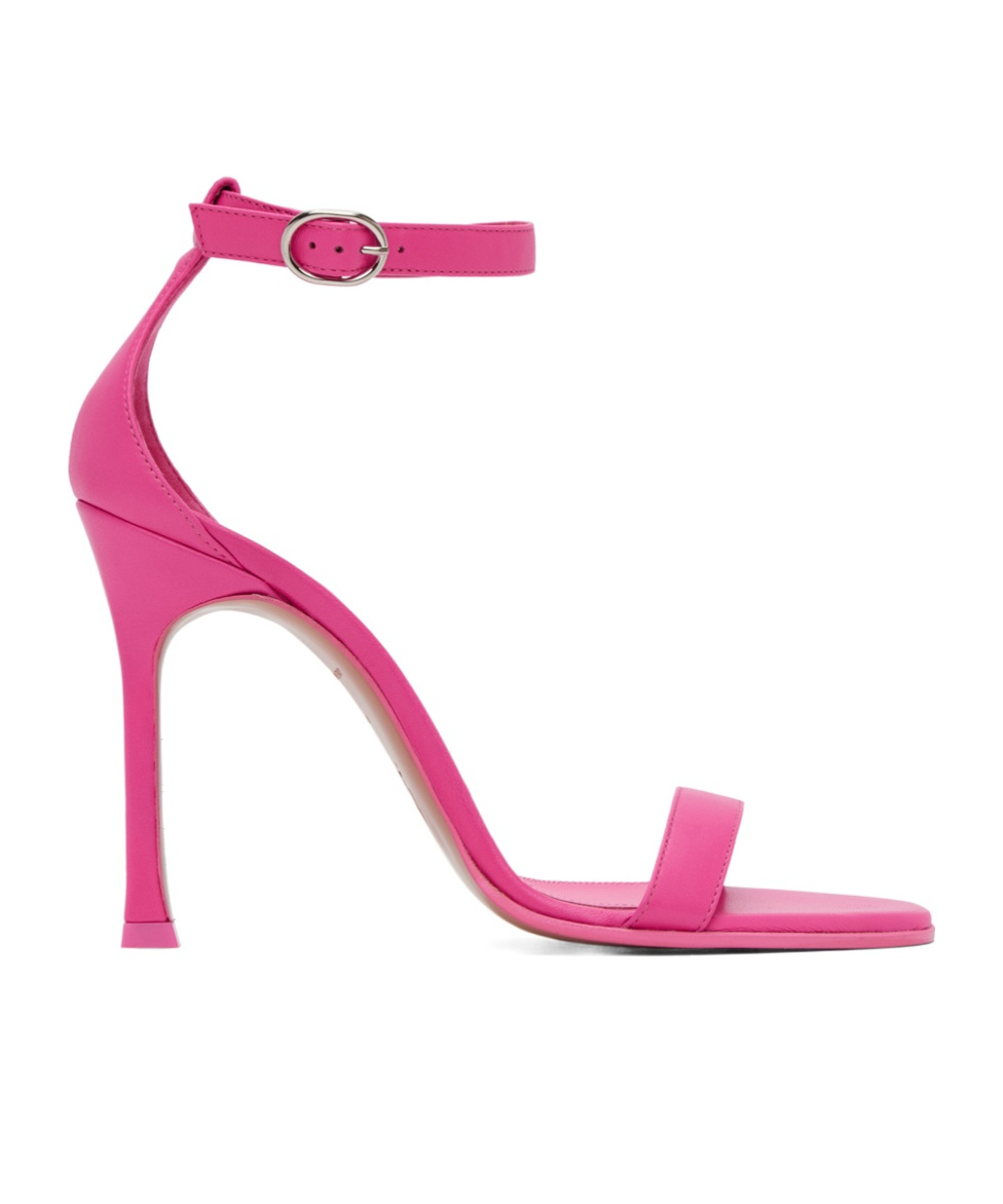AMINA MUADDI KIM HIGH-HEELED SANDALS 